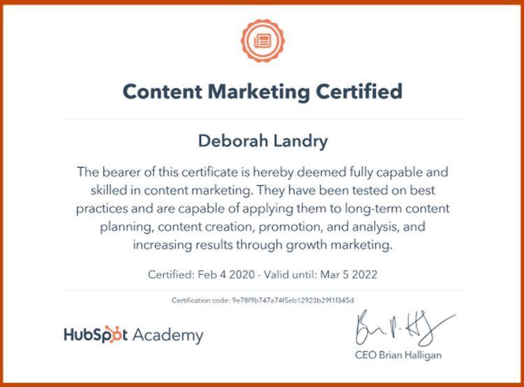 Hubspot Content